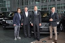 Volvo: Spektakulärer Drive-Away Event im KKL Luzern 09.06.15